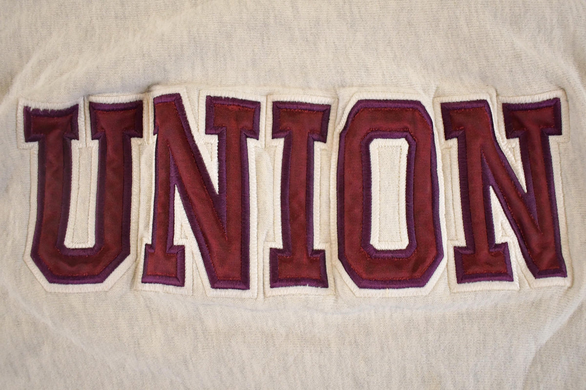 Vintage 1990s Union College Crossgrain Crewneck Sweatshirt Men's L from propervintagecanada
