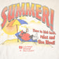 Vintage 1990s United Blood Services Summer Souvenir Travel T-Shirt Men's L from propervintagecanada