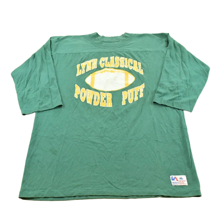 Vintage 1990s Universal Athletics Lynn Classical Powder Puff Football 3 from propervintagecanada
