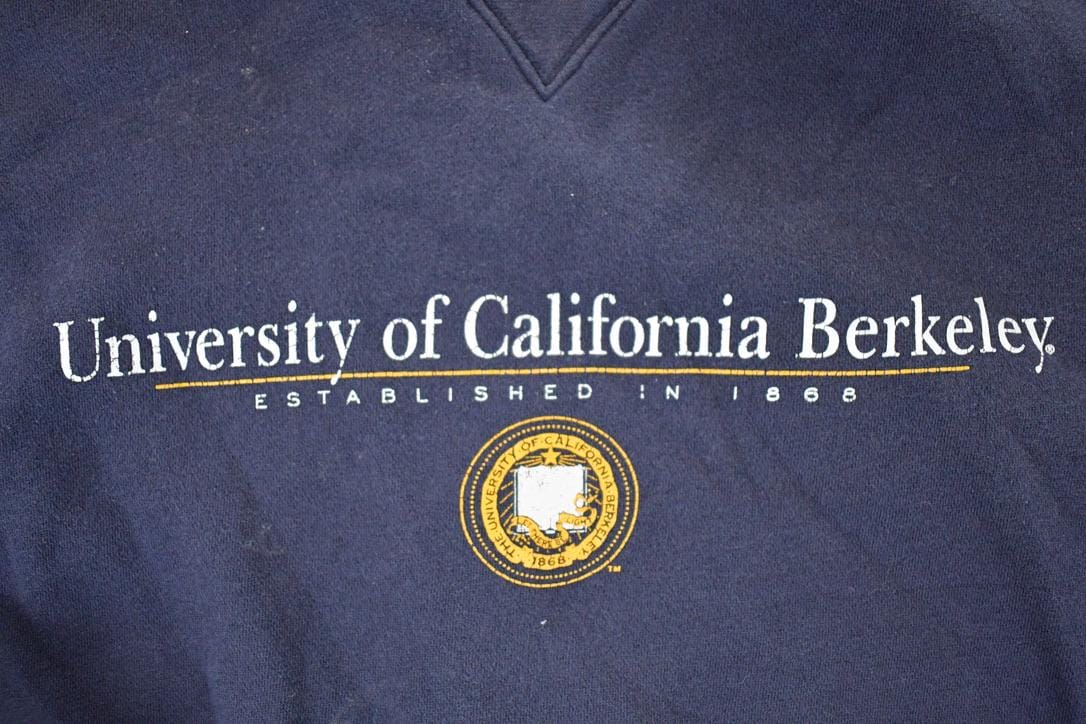 Vintage 1990s University Of Berkeley Crewneck Sweater Men's L from propervintagecanada