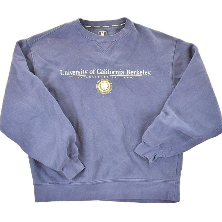 Vintage 1990s University Of Berkeley Crewneck Sweater Men's L from propervintagecanada