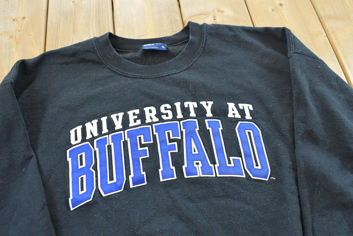 Vintage 1990s University Of Buffalo Collegiate Crewneck Mens XL from propervintagecanada