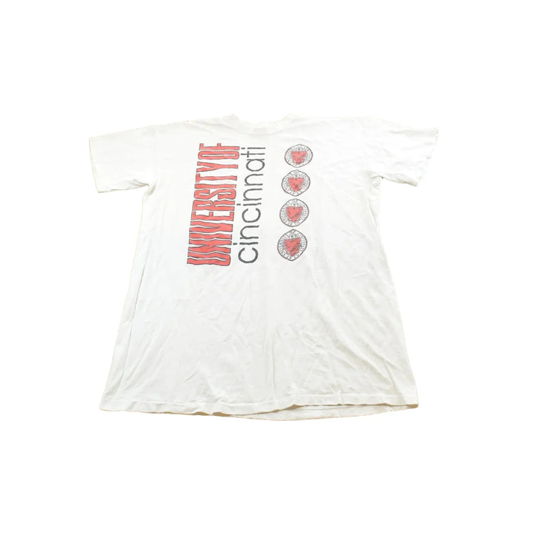 Vintage 1990s University of Cincinnati Sleep Collegiate T-Shirt Mens XL from propervintagecanada