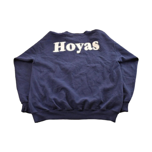 Vintage 1990s University of Georgia Hoyas Collegiate Crewneck Sweatshirt Men's Large from propervintagecanada