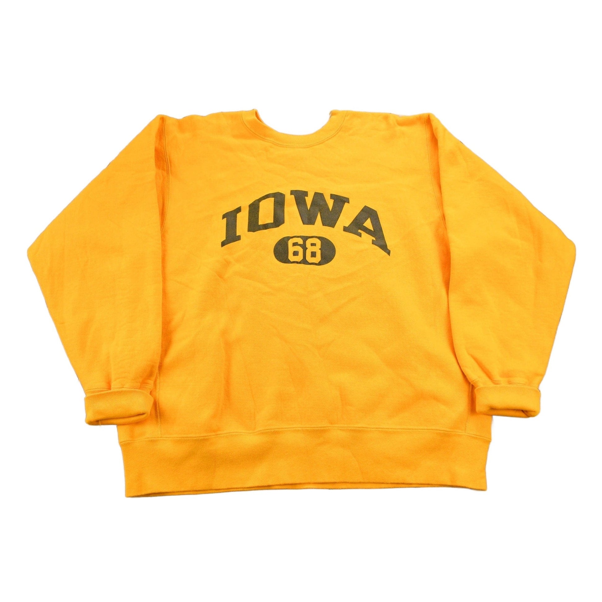 Vintage 1990s University of Iowa Collegiate Crewneck Men's 2XL from propervintagecanada