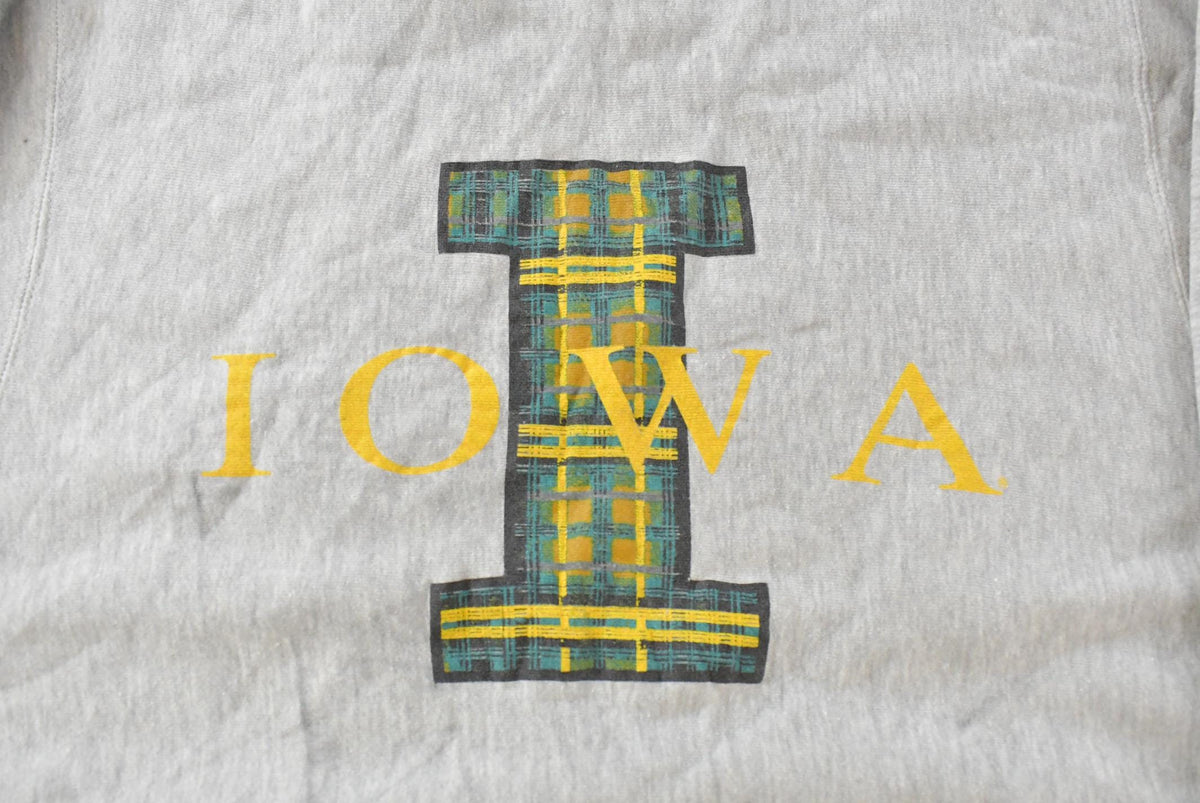 Vintage 1990s University Of Iowa Collegiate Crewneck Sweatshirt Men's Large from propervintagecanada