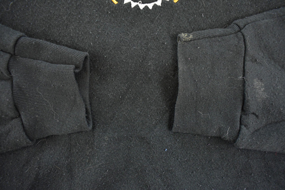 Vintage 1990s University Of IOWA Hawkeyes Embroidered Collegiate Crewneck Sweatshirt Men's L from propervintagecanada