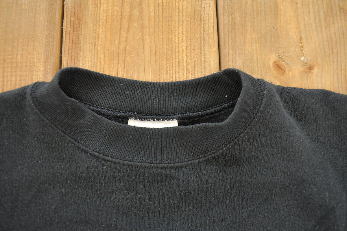 Vintage 1990s University Of IOWA Hawkeyes Embroidered Collegiate Crewneck Sweatshirt Men's L from propervintagecanada