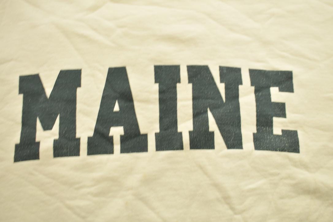 Vintage 1990s University Of Maine Champion Reverse Weave Sweatshirt Men's XL from propervintagecanada