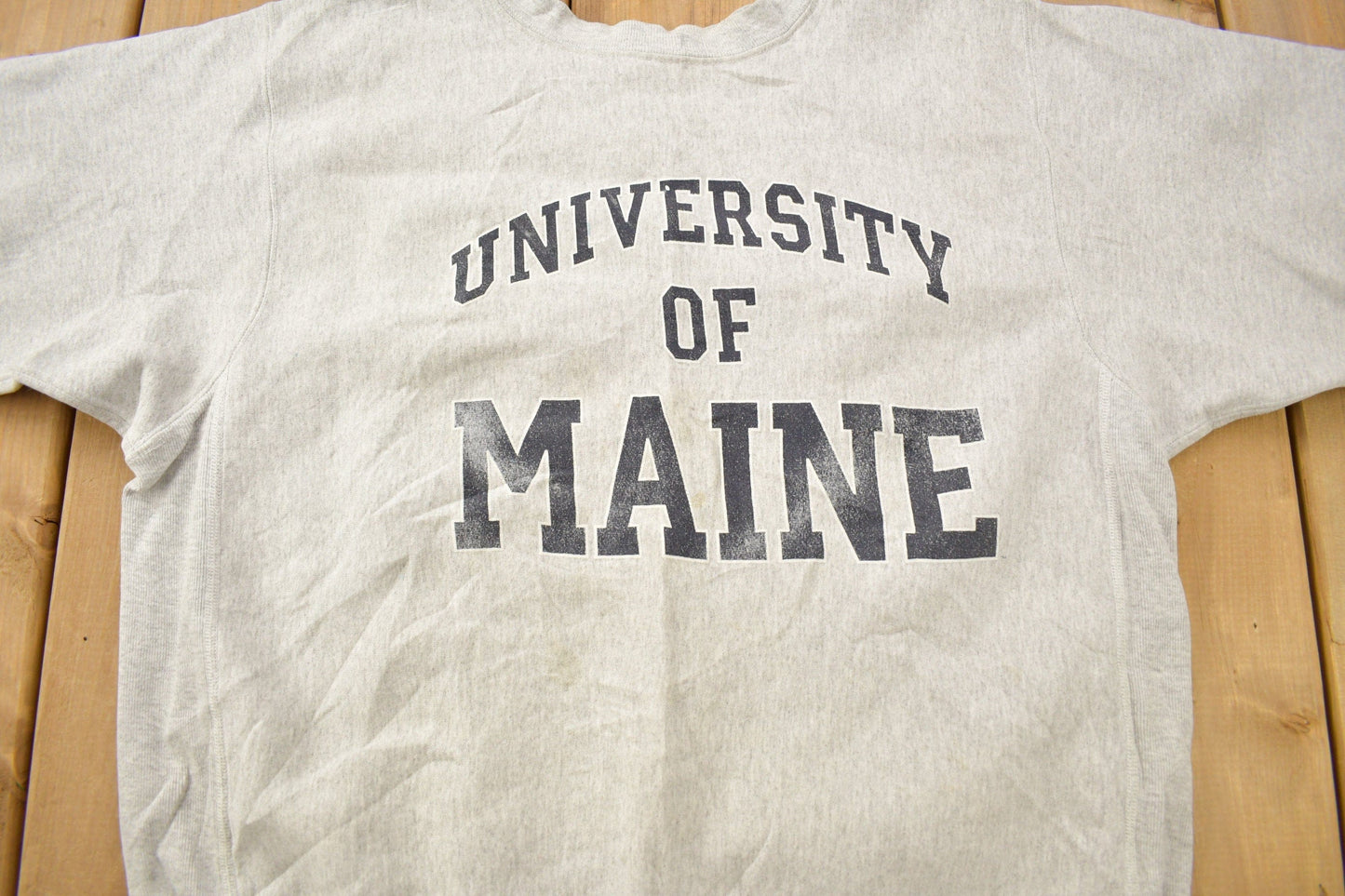 Vintage 1990s University Of Maine Collegiate Crewneck from propervintagecanada