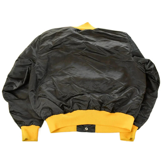 Vintage 1990s University of Maryland Baltimore County Collegiate Satin Snap On Jacket Men's XL from propervintagecanada