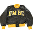 Vintage 1990s University of Maryland Baltimore County Collegiate Satin Snap On Jacket Men&