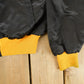 Vintage 1990s University of Maryland Baltimore County Collegiate Satin Snap On Jacket Men's XL from propervintagecanada