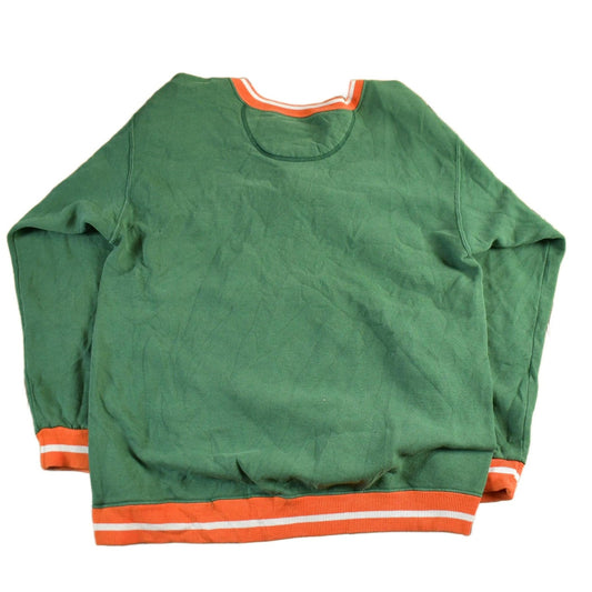 Vintage 1990s University of Miami Hurricanes Collegiate Crewneck Men's Medium from propervintagecanada
