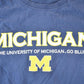 Vintage 1990s University Of Michigan Go Blue Collegiate Long Sleeve T-Shirt Men's XL from propervintagecanada