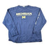Vintage 1990s University Of Michigan Go Blue Collegiate Long Sleeve T-Shirt Men&