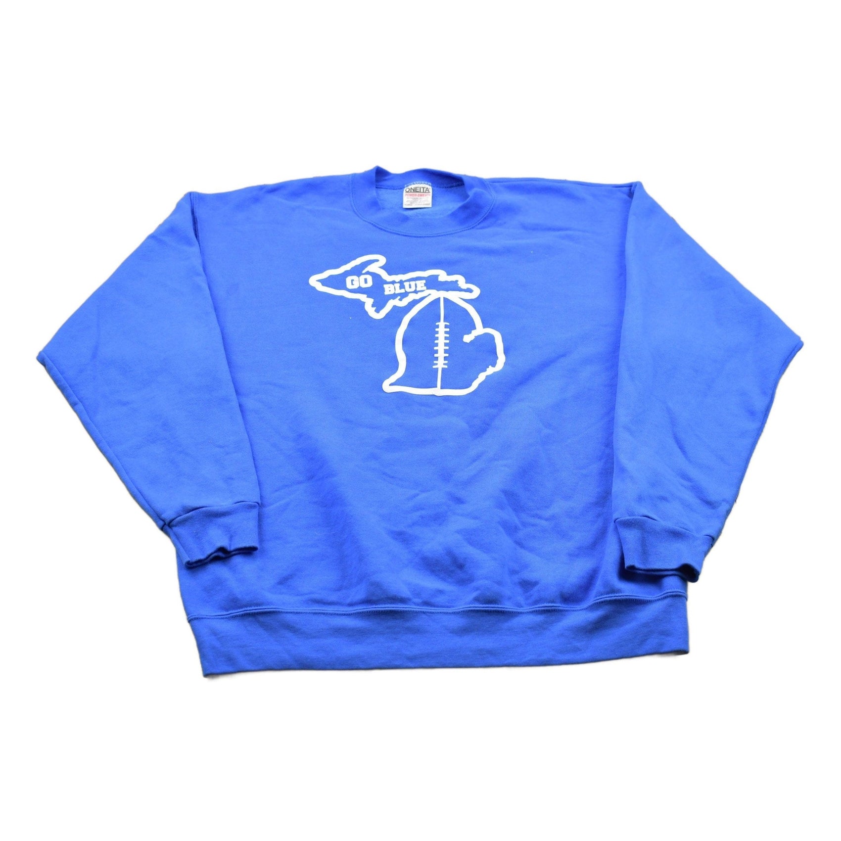 Vintage 1990s University Of Michigan State Collegiate Crewneck Men's XL from propervintagecanada