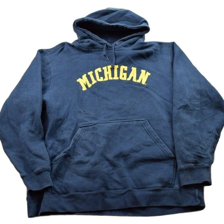 Vintage 1990s University Of Michigan State Collegiate Hoodie Men's Large from propervintagecanada
