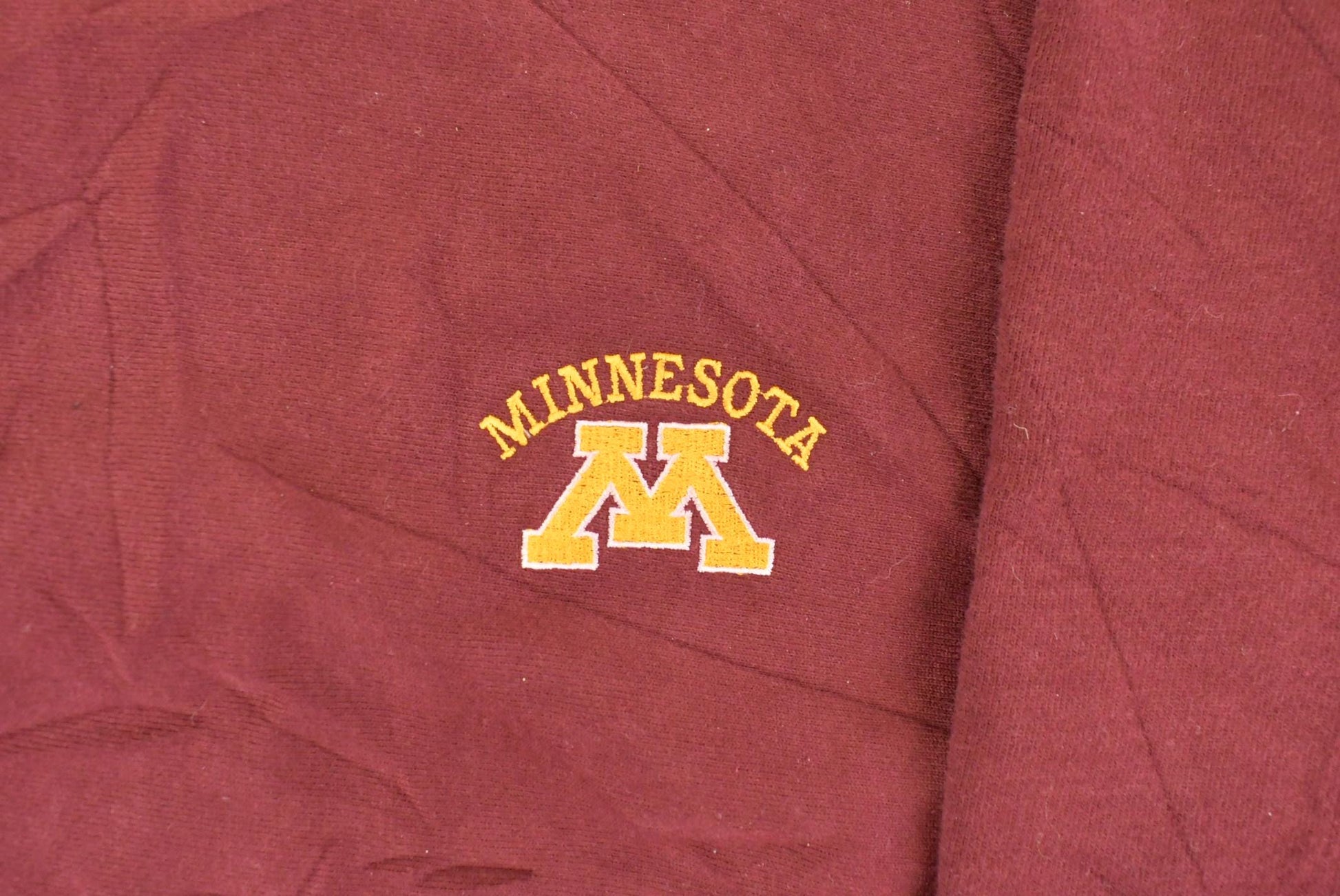 Vintage 1990s University of Minnesota Collegiate Champion Reverse Weave Crewneck Men's XL from propervintagecanada