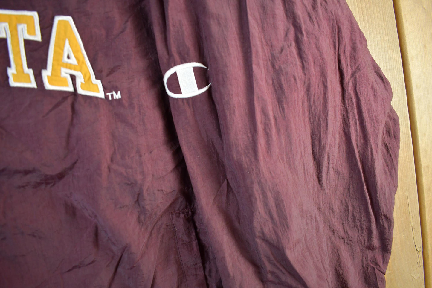Vintage 1990s University of Minnesota Collegiate Pullover Windbreaker Men's 2XL from propervintagecanada