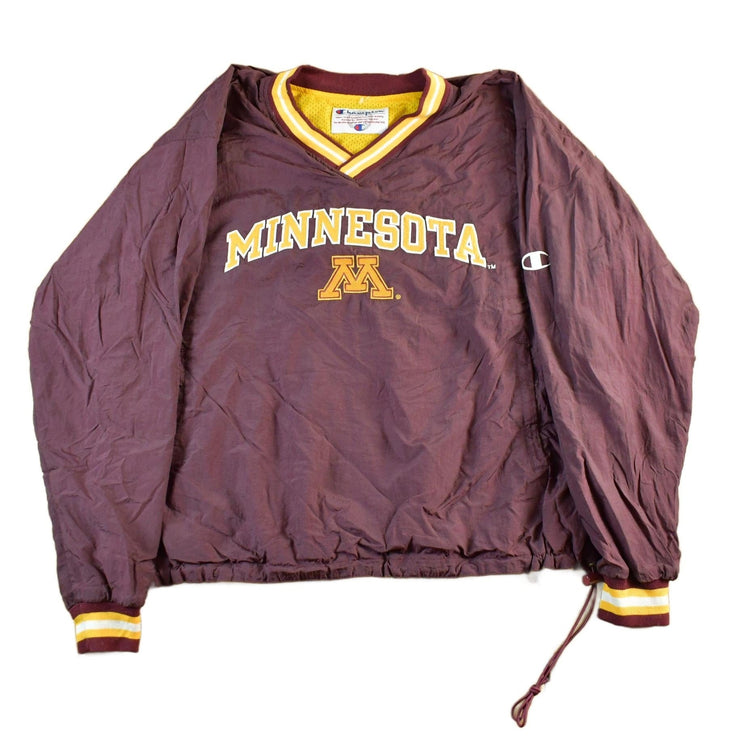 Vintage 1990s University of Minnesota Collegiate Pullover Windbreaker Men's 2XL from propervintagecanada