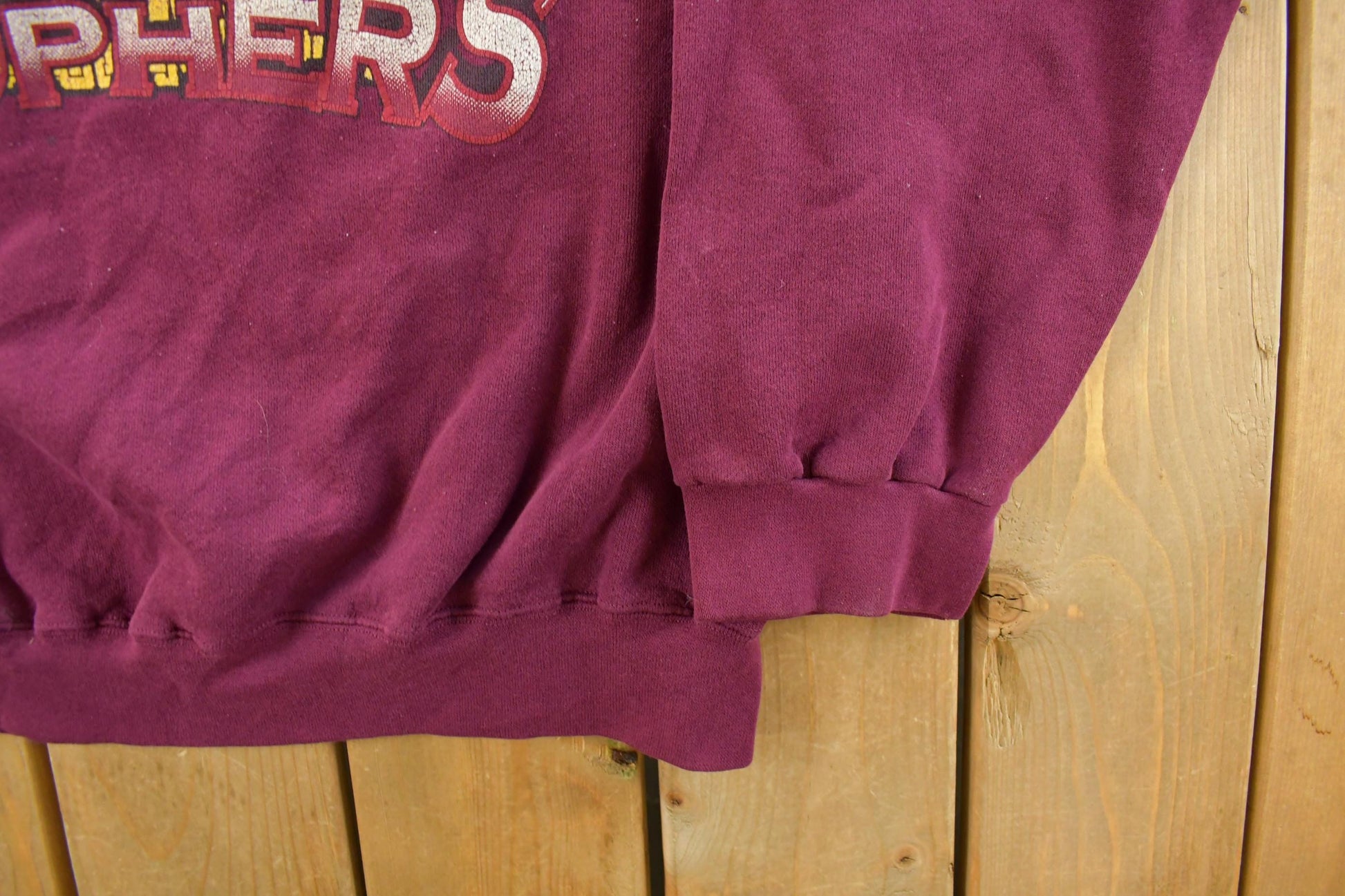 Vintage 1990s University of Minnesota Golden Gophers Crewneck Sweatshirt Men's 2XL from propervintagecanada