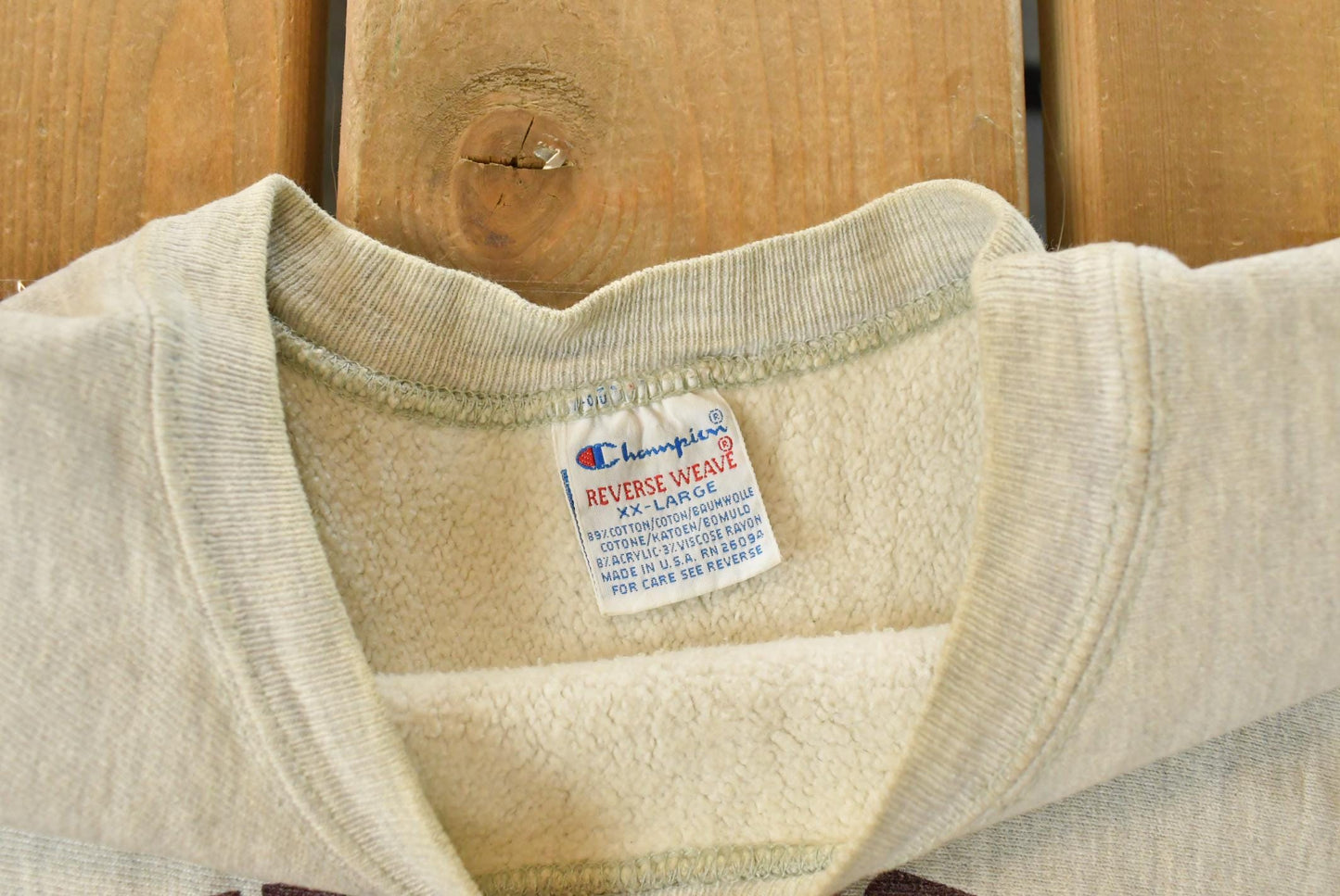 Vintage 1990s University of Minnesota Morris Champion Reverse Weave Crewneck Sweatshirt Men's 2XL from propervintagecanada