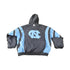 Vintage 1990s University of North Carolina Tar Heels Collegiate NCAA Quarter Zip Starter Jacket from propervintagecanada