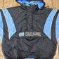 Vintage 1990s University of North Carolina Tar Heels Collegiate NCAA Quarter Zip Starter Jacket from propervintagecanada