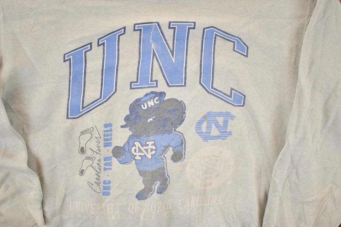 Vintage 1990s University Of North Carolina Tar Heels Crewneck Sweatshirt Men's L from propervintagecanada