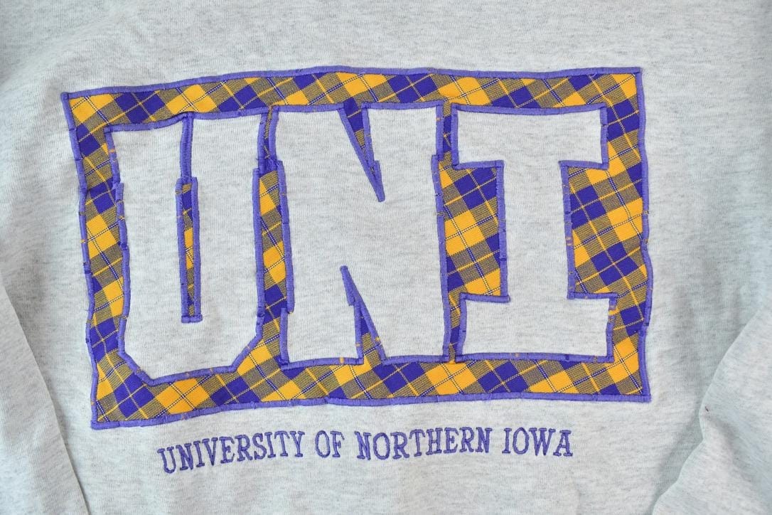 Vintage 1990s University Of Northern Iowa Crewneck Sweater Men's XL from propervintagecanada