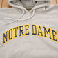 Vintage 1990s University of Notre Dame Collegiate Hoodie from propervintagecanada