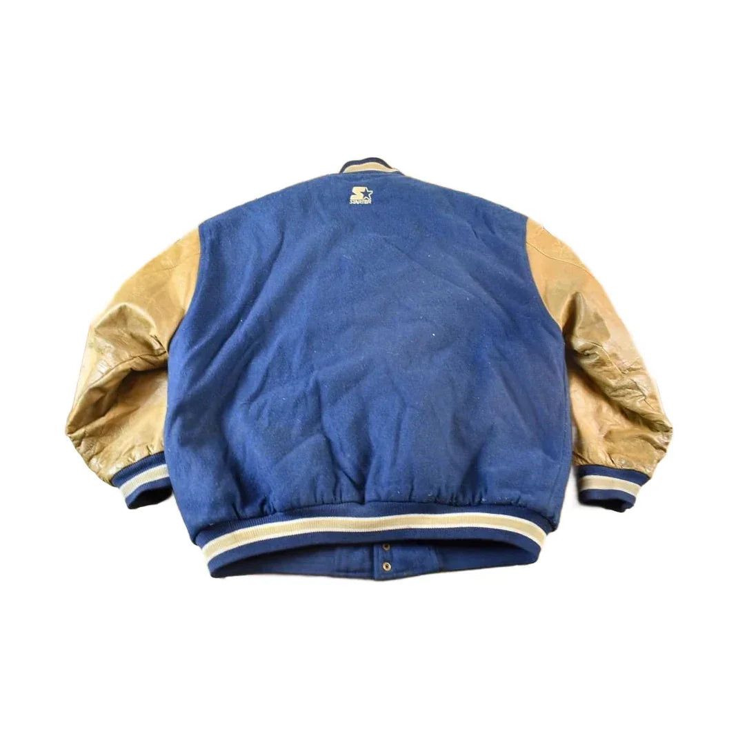 Vintage 1990s University of Notre Dame Collegiate Varsity Jacket from propervintagecanada