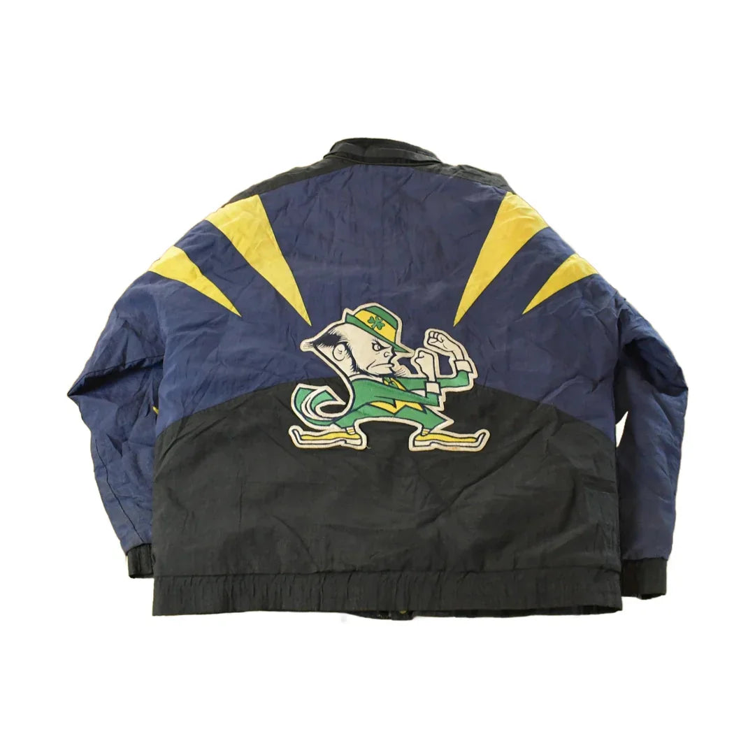 Vintage 1990s University of Notre Dame Fighting Irish Apex One Jacket Men's M / 90s Apex One / Collegiate Jacket / College Sportswear from propervintagecanada