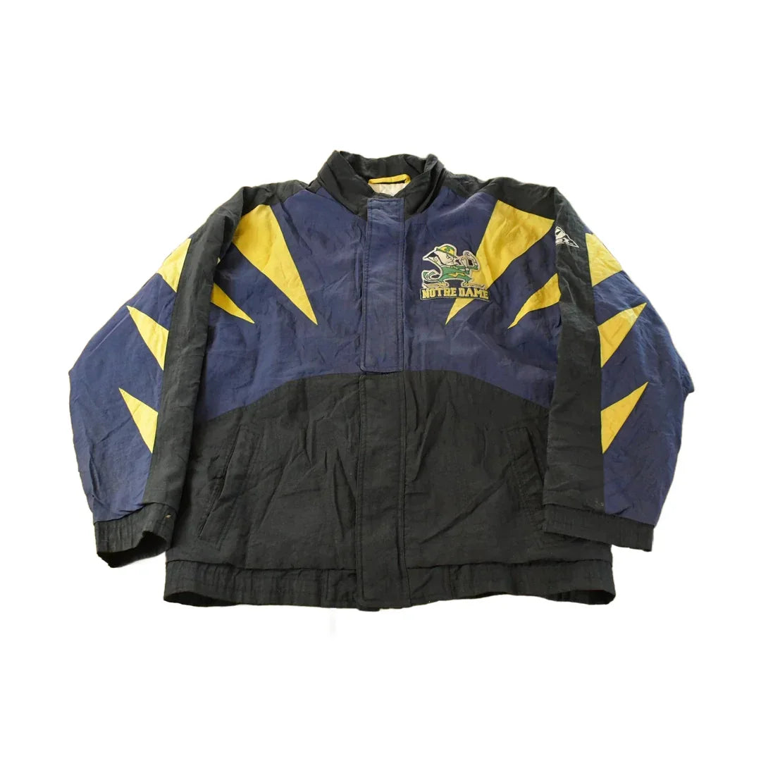 Vintage 1990s University of Notre Dame Fighting Irish Apex One Jacket Men's M / 90s Apex One / Collegiate Jacket / College Sportswear from propervintagecanada