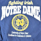Vintage 1990s University Of Notre Dame Fighting Irish Collegiate Crewneck Made In USA Men's XL from propervintagecanada