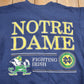 Vintage 1990s University Of Notre Dame Fighting Irish Collegiate Crewneck Men's S from propervintagecanada