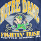 Vintage 1990s University Of Notre Dame Fighting Irish Collegiate Crewneck Sweatshirt Men's Large from propervintagecanada