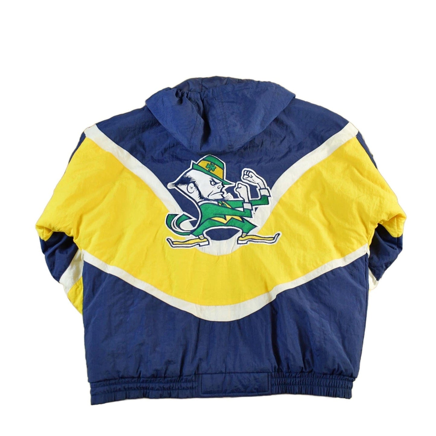 Vintage 1990s University of Notre Dame Fighting Irish Collegiate Jacket Men's M-L from propervintagecanada
