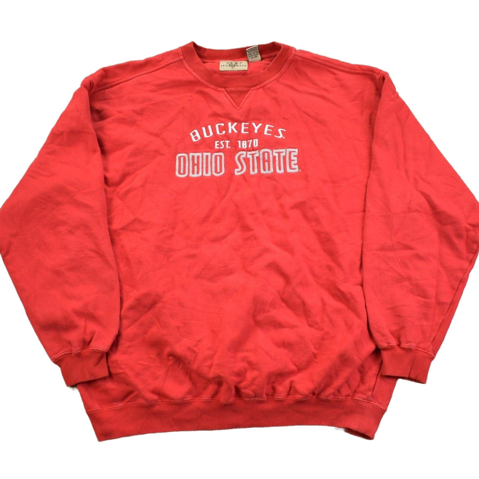 Vintage 1990s University Of Ohio Buckeyes Crewneck Men's XL from propervintagecanada