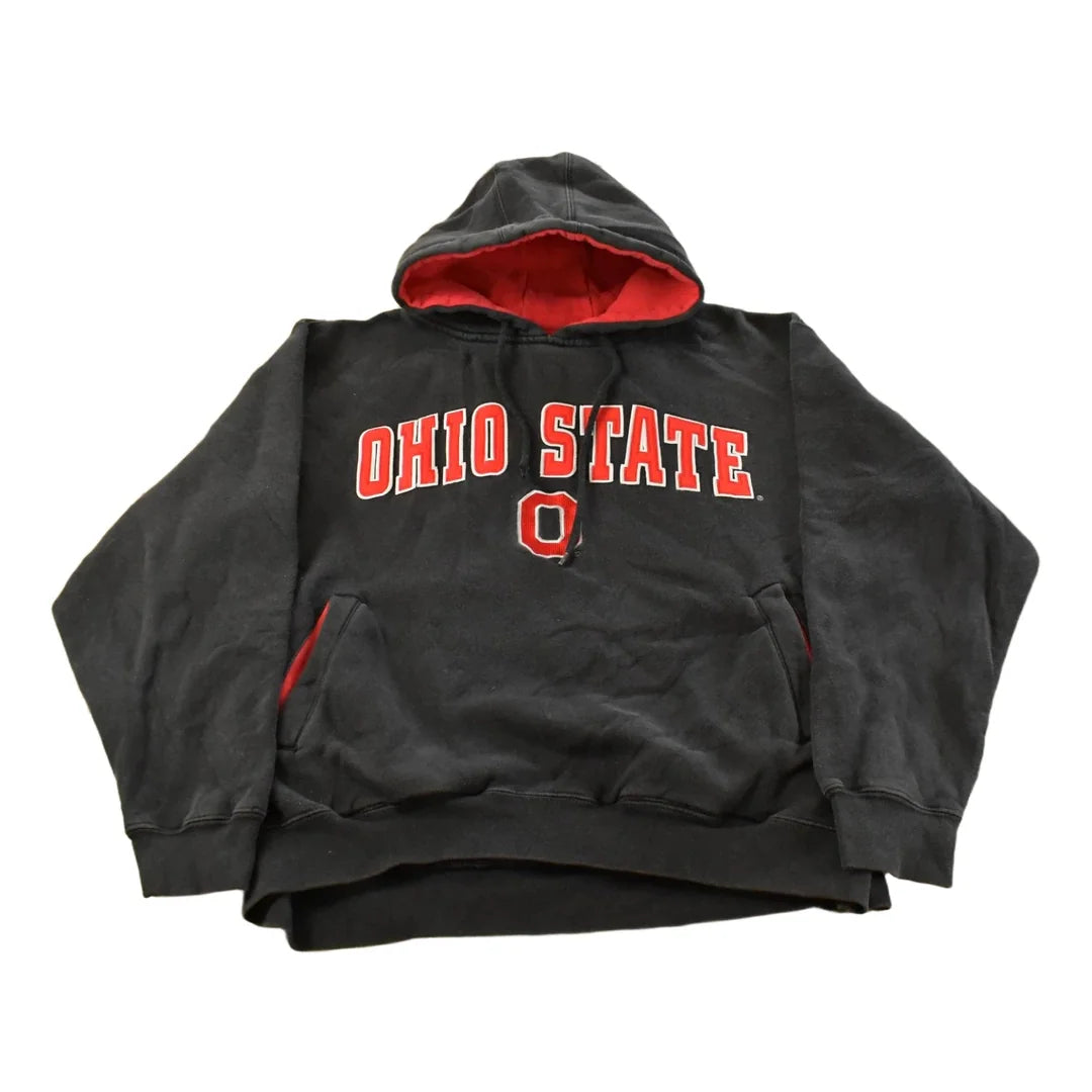 Vintage 1990s University of Ohio State Buckeyes Collegiate Hoodie Sweatshirt Men's L from propervintagecanada