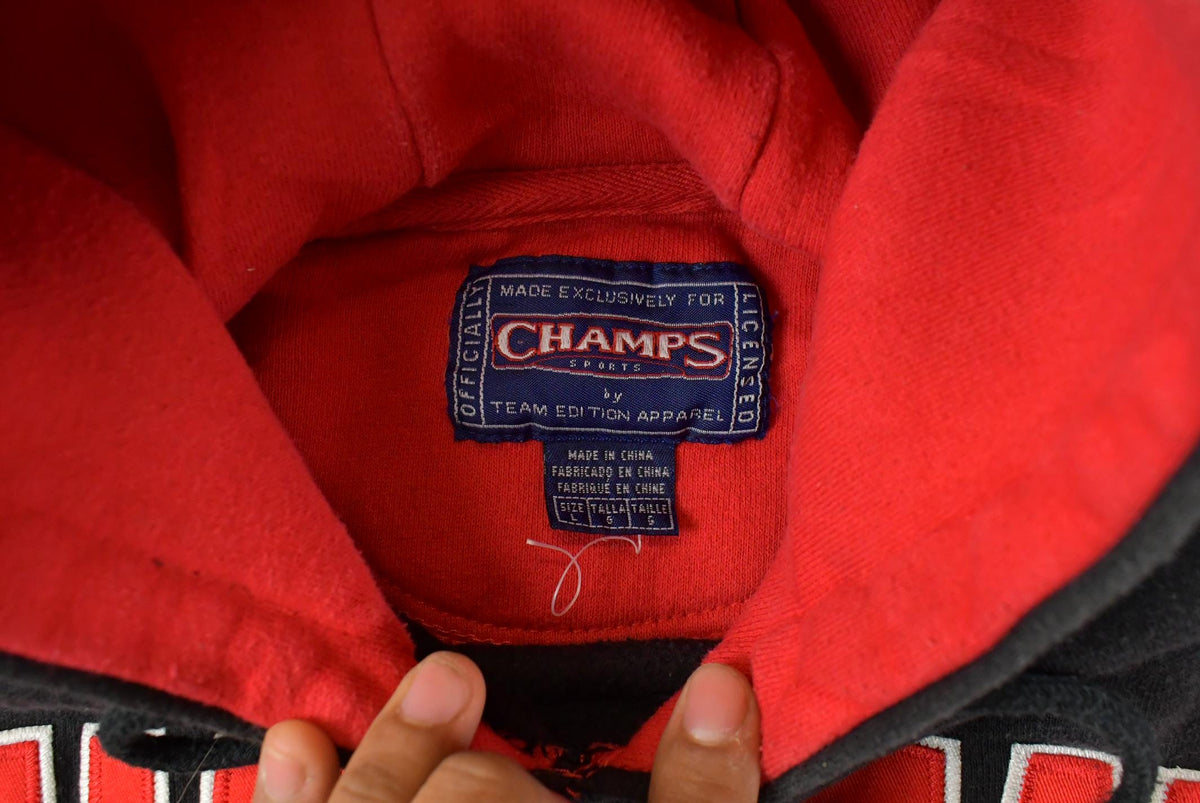Vintage 1990s University of Ohio State Buckeyes Collegiate Hoodie Sweatshirt Men's L from propervintagecanada