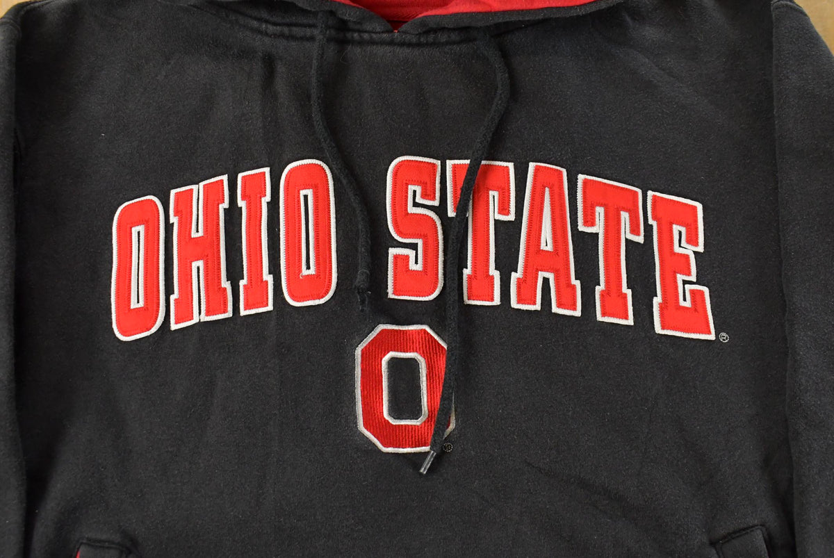 Vintage 1990s University of Ohio State Buckeyes Collegiate Hoodie Sweatshirt Men's L from propervintagecanada