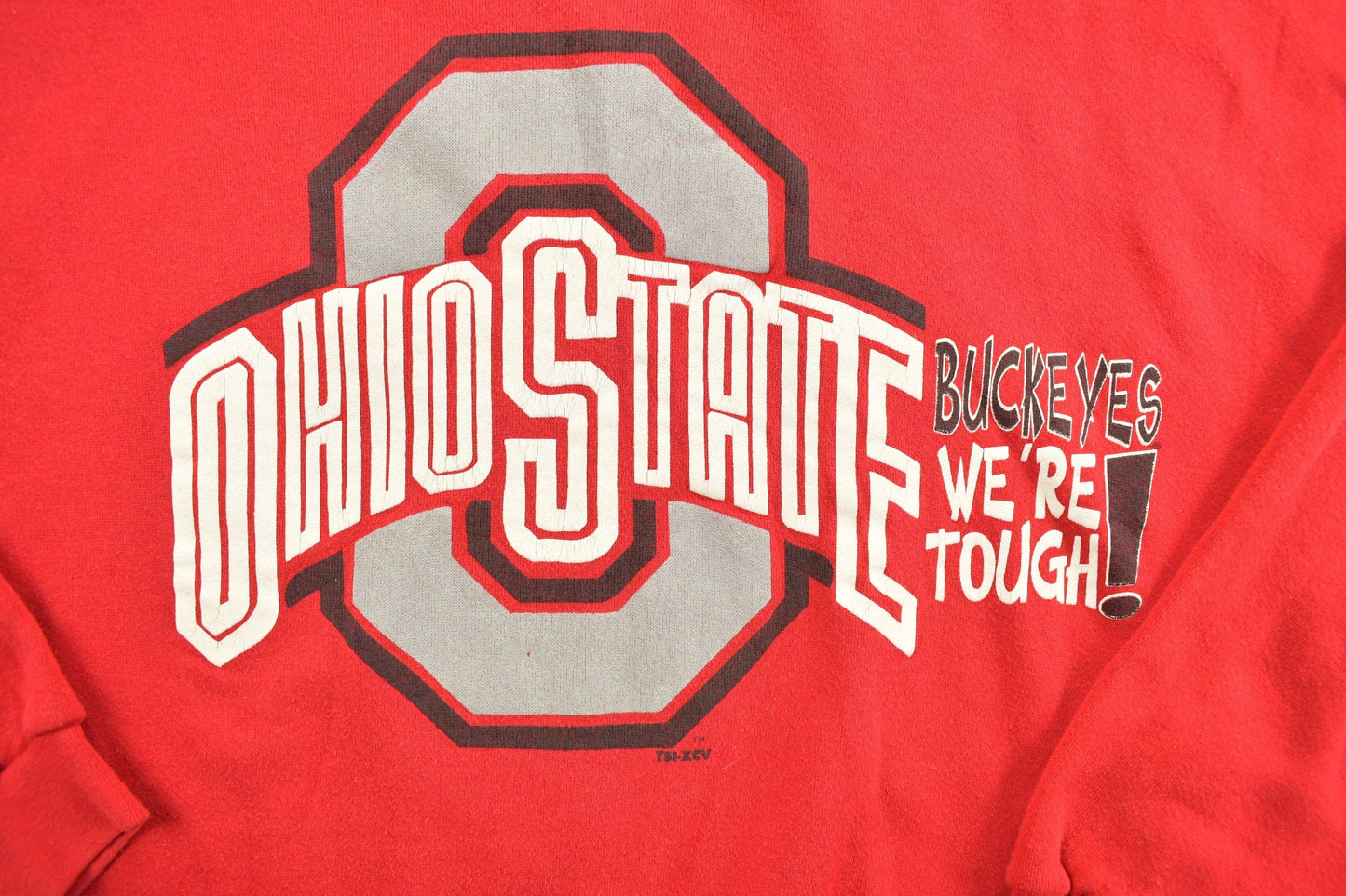 Vintage 1990s University Of Ohio State Buckeyes Crewneck Men's 2XL from propervintagecanada