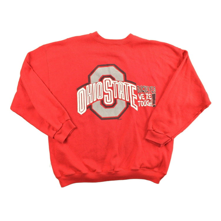Vintage 1990s University Of Ohio State Buckeyes Crewneck Men's 2XL from propervintagecanada