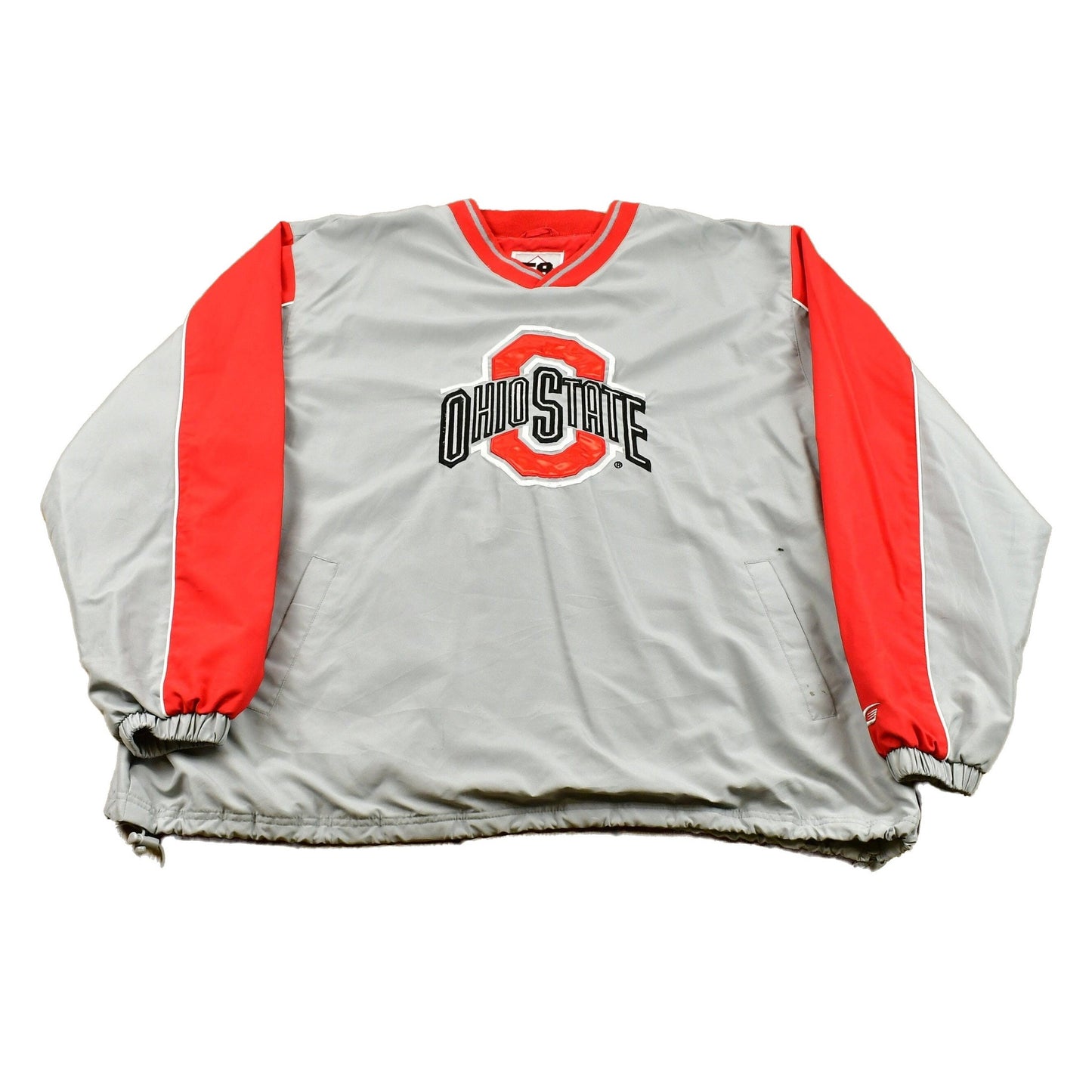 Vintage 1990s University Of Ohio State Buckeyes Nylon Windbreaker Men's 3XL from propervintagecanada