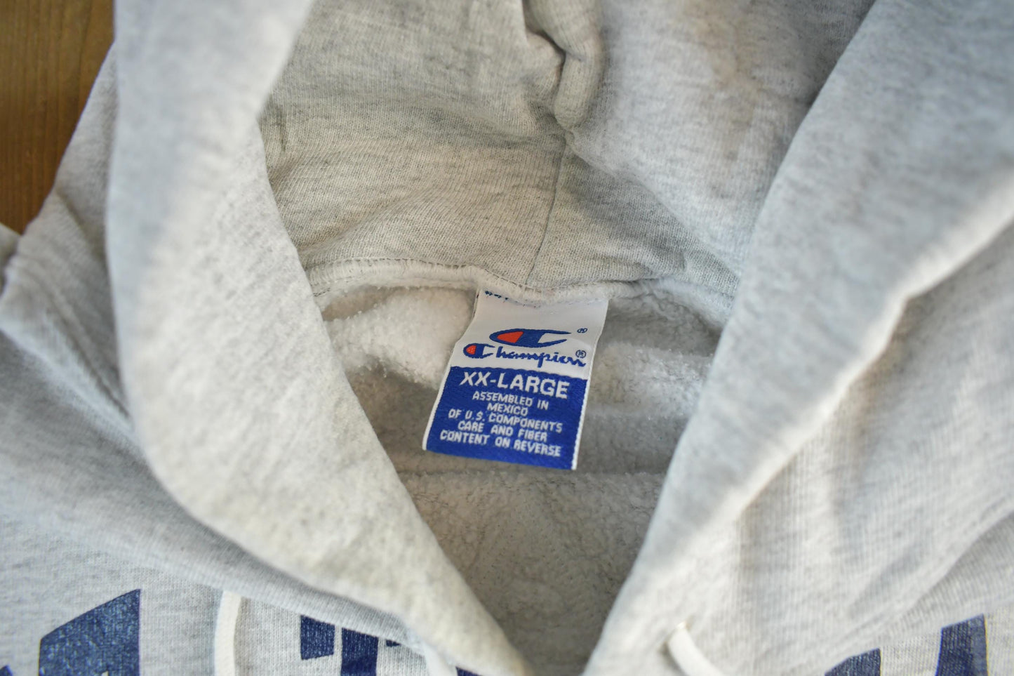 Vintage 1990s University Of St. Thomas Champion Collegiate Hoodie Men's 2XL from propervintagecanada