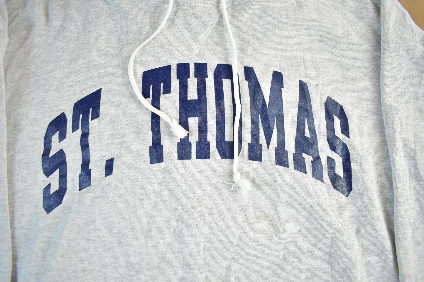 Vintage 1990s University Of St. Thomas Champion Collegiate Hoodie Men's 2XL from propervintagecanada