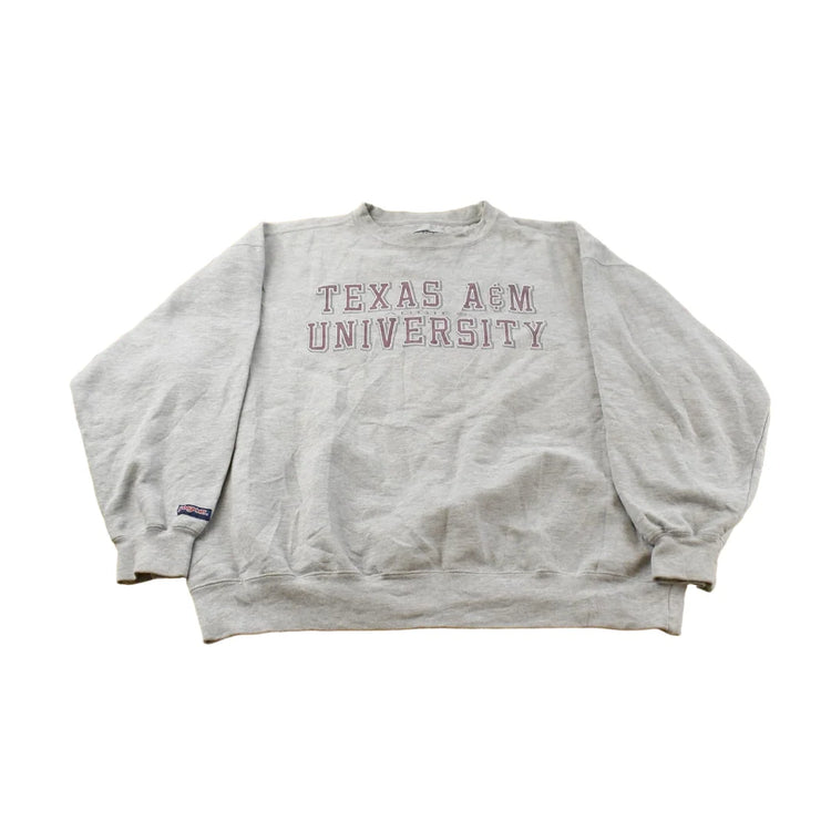 Vintage 1990s University of Texas A&M Collegiate Crewneck Sweatshirt Men's L from propervintagecanada