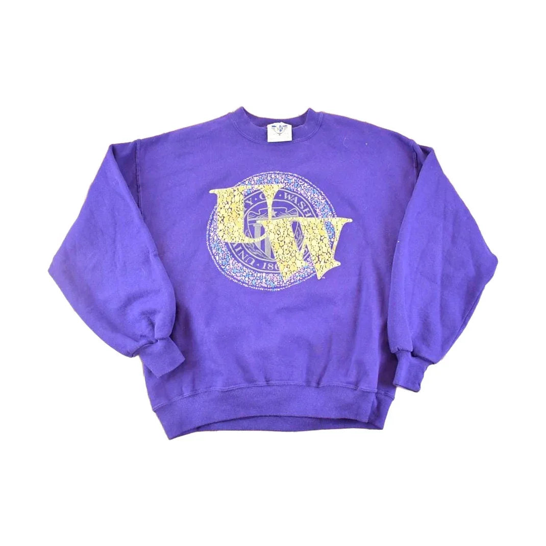 Vintage 1990s University Of Washington Crewneck Sweatshirt Men's L from propervintagecanada